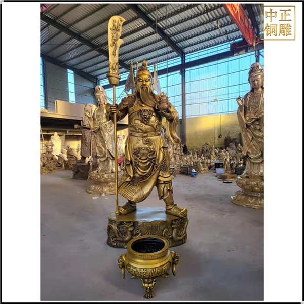 關(guān)公持刀銅雕塑.jpg 關(guān)公持刀銅雕塑.jpg